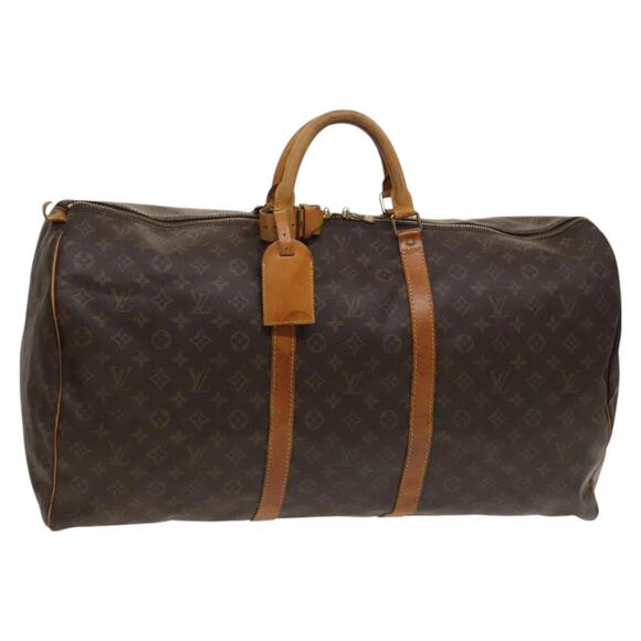 LOUIS VUITTON Monogram Keepall 60 Boston Bag M41422 - Picture 1 of 16